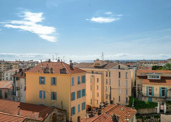 'l'alicante Proche' Gare, Terrasse, Vue Appartement Menton