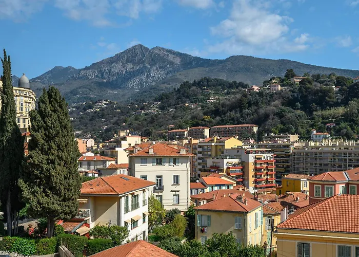 Appartement 'l'alicante Proche' Gare, Terrasse, Vue Menton