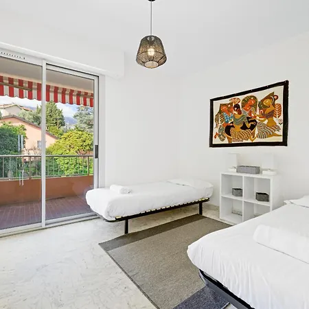 'l'alicante Proche' Gare, Terrasse, Vue Mentona