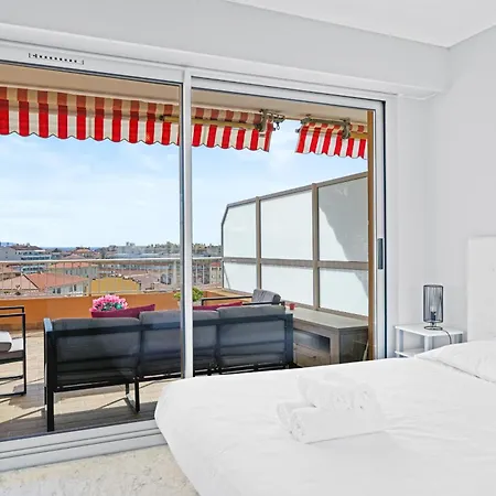 'l'alicante Proche' Gare, Terrasse, Vue Apartman Menton