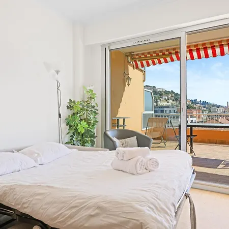 Apartment 'l'alicante Proche' Gare, Terrasse, Vue Menton