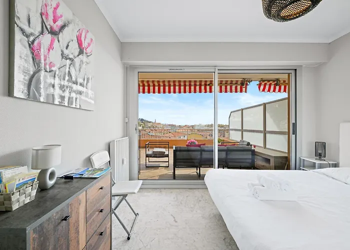 'l'alicante Proche' Gare, Terrasse, Vue Apartment Menton