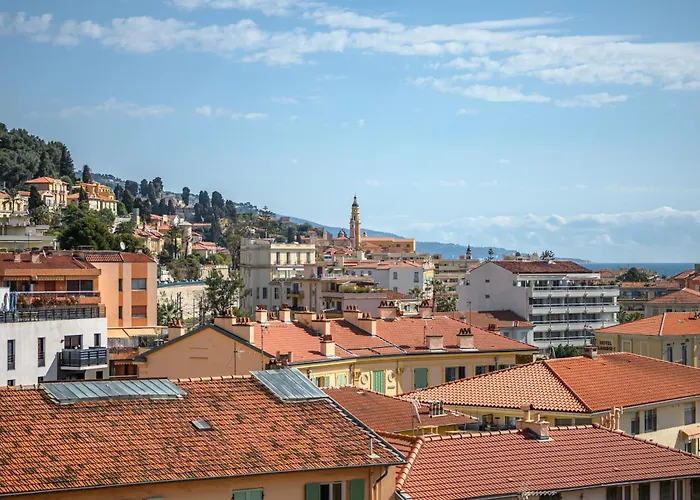 Apartment 'l'alicante Proche' Gare, Terrasse, Vue Menton
